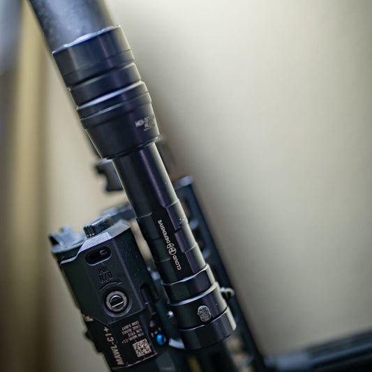 Close up of a Rein 1.5 with. laser